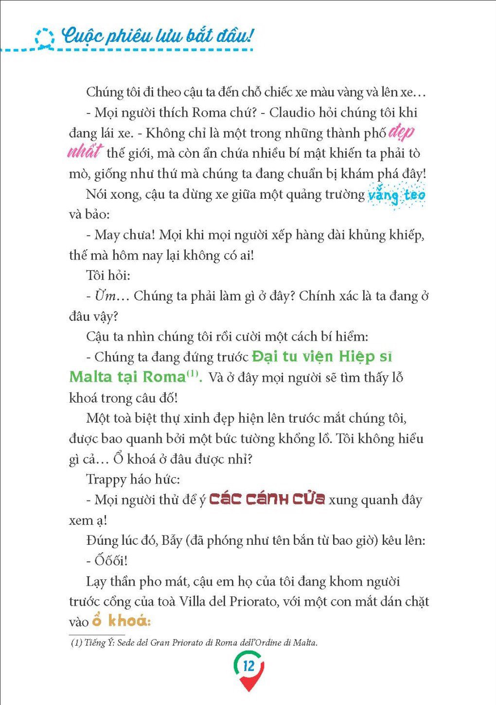 du kí vòng quanh nước ý - ngàn kì quan