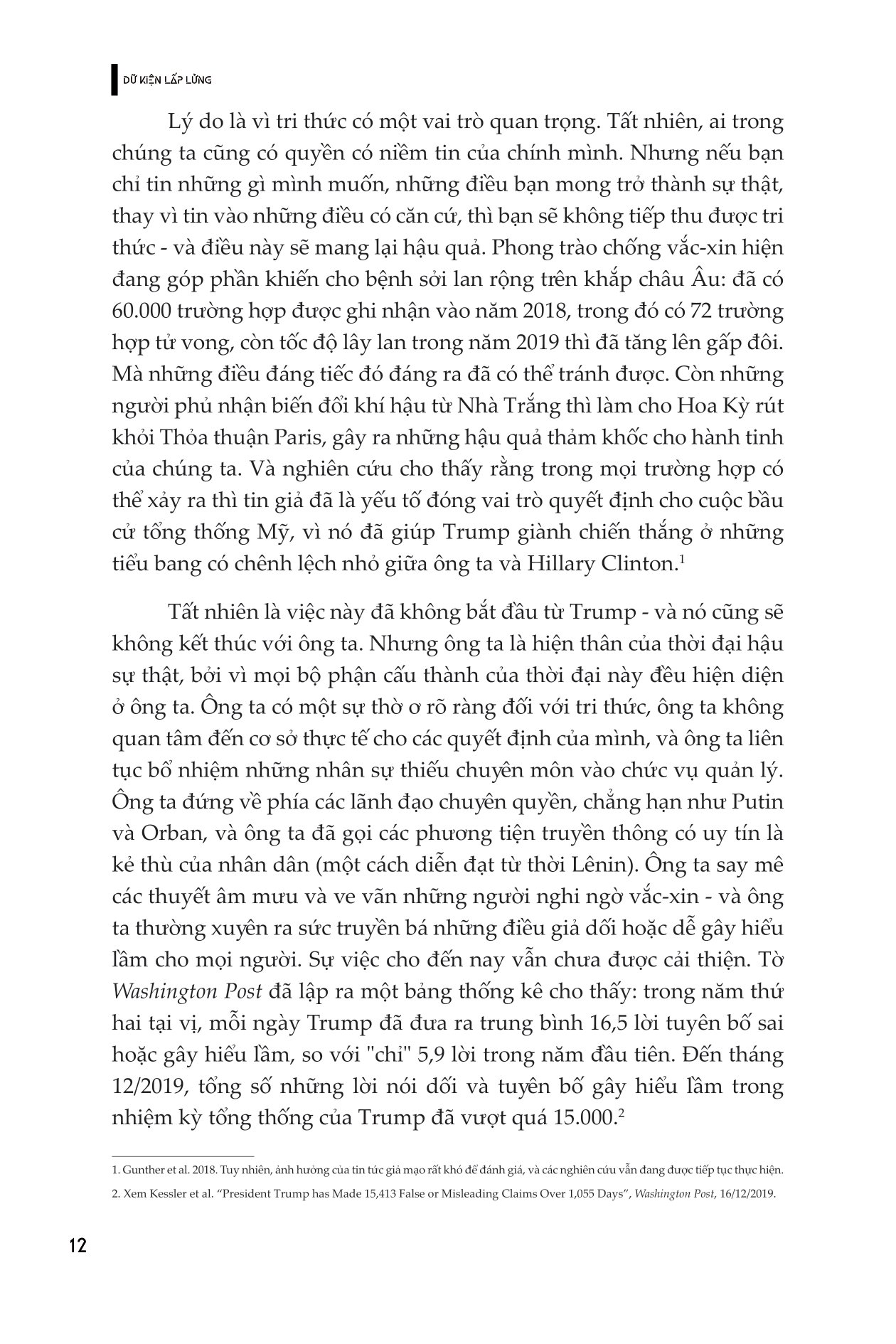 dữ kiện lấp lửng