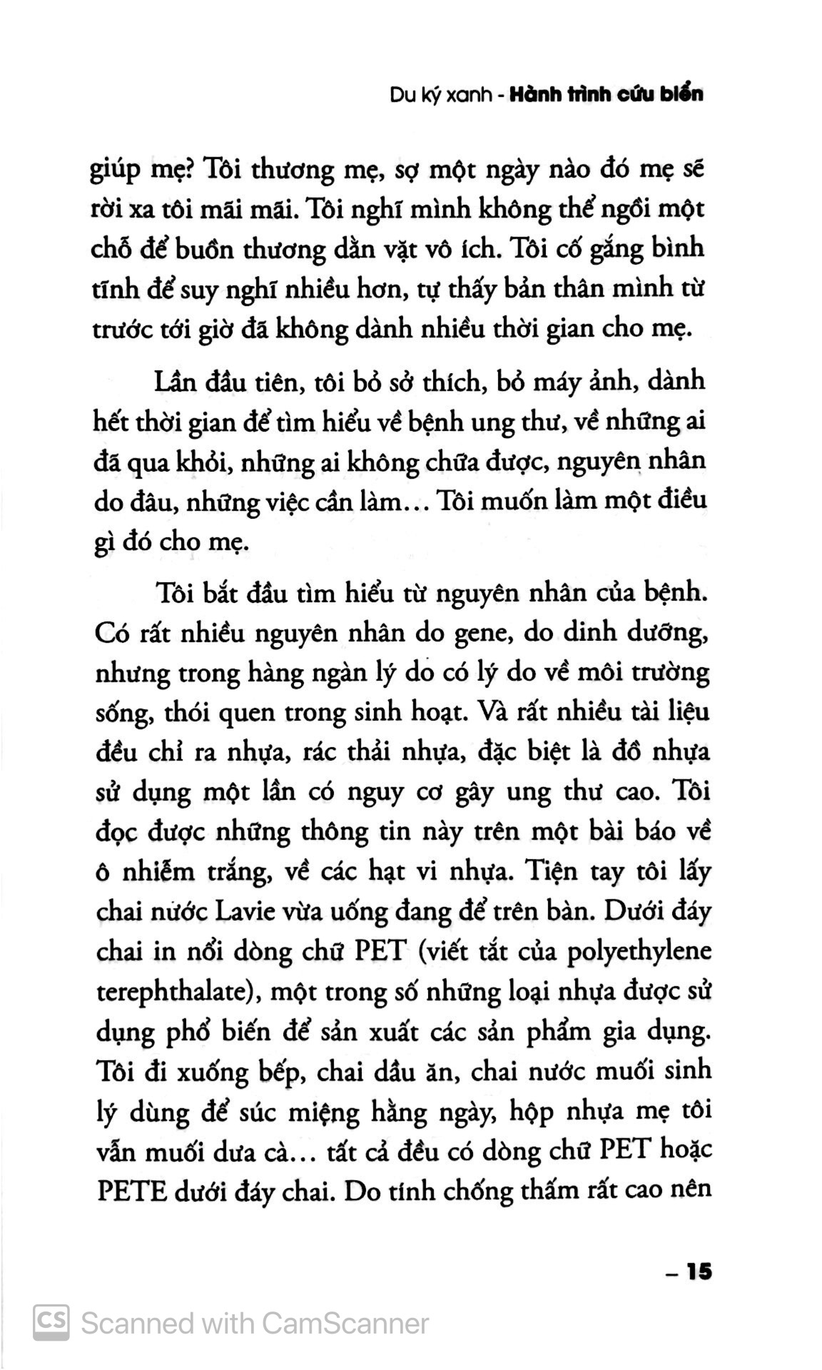 du ký xanh - hành trình cứu biển