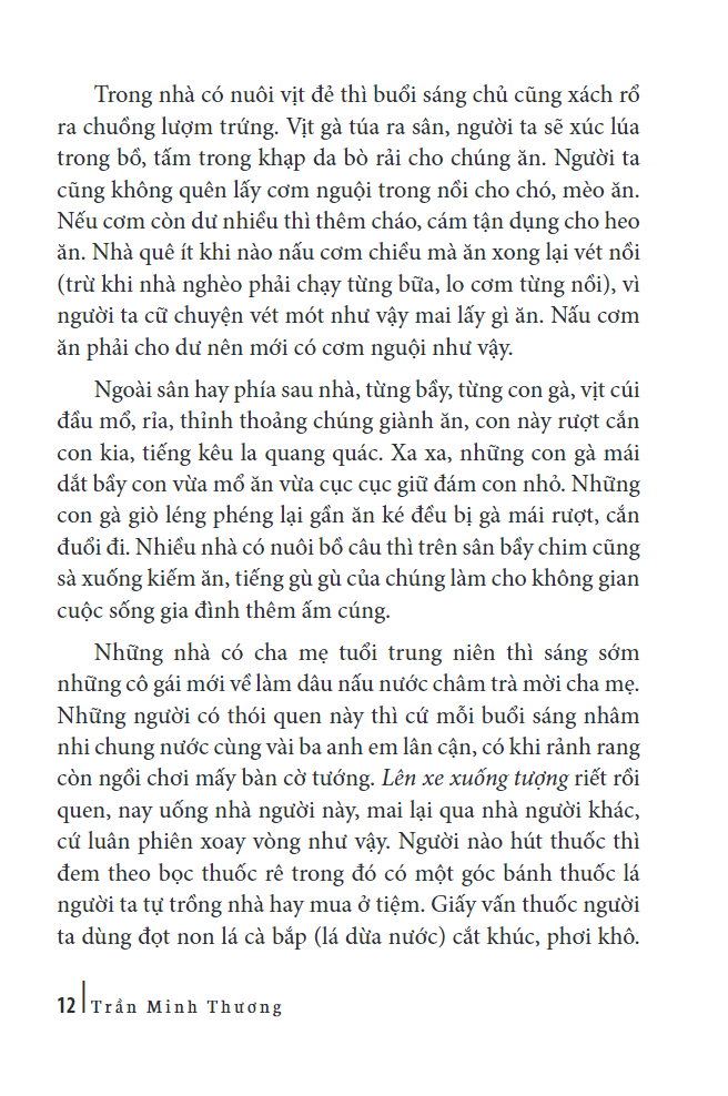 dư vị miền xưa