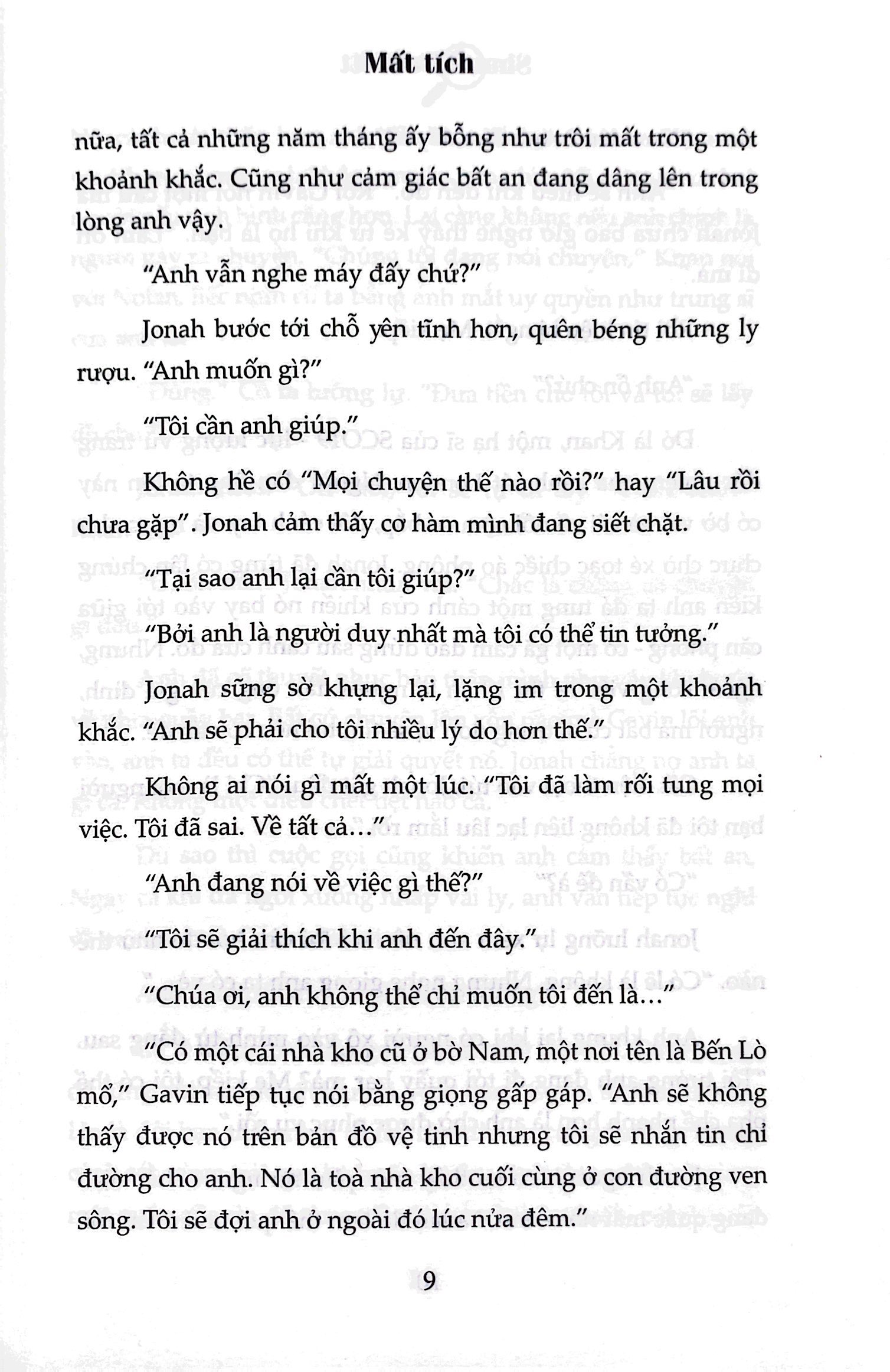 đứa bé mất tích