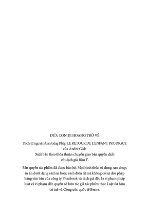 đứa con đi hoang trở về