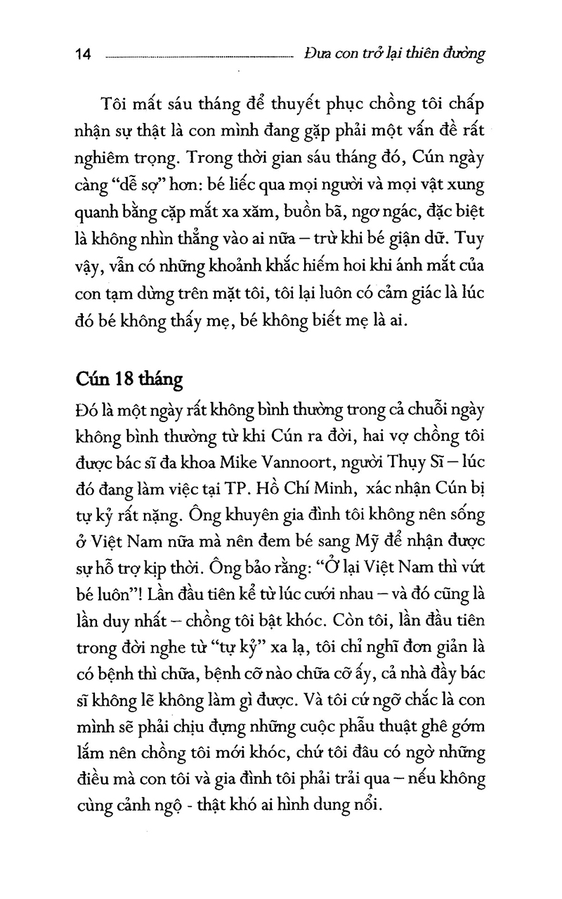 đưa con trở lại thiên đường (tái bản 2019)