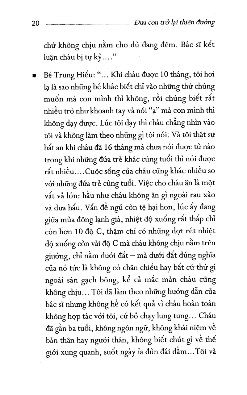 đưa con trở lại thiên đường (tái bản 2019)