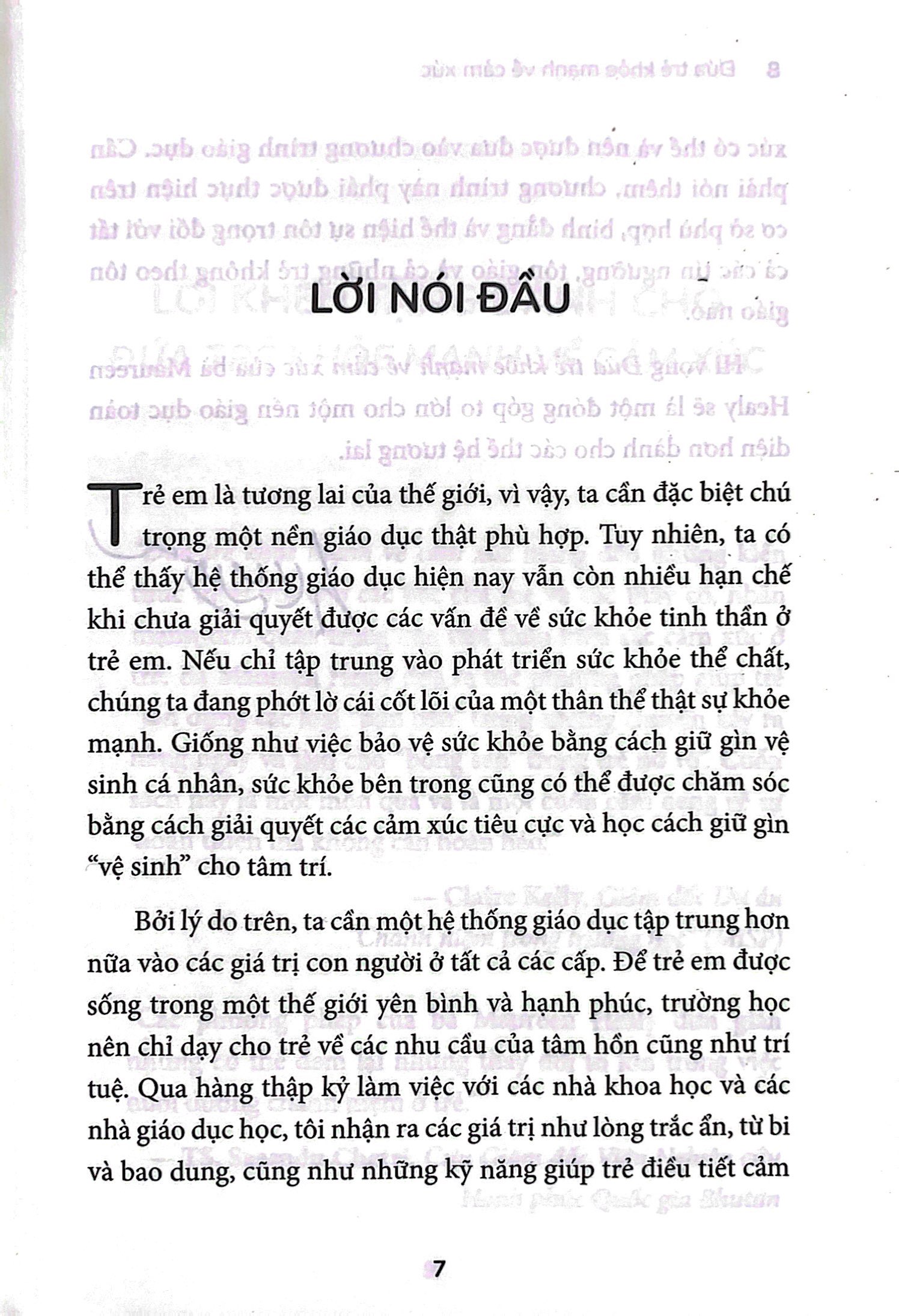 đứa trẻ khỏe mạnh về cảm xúc