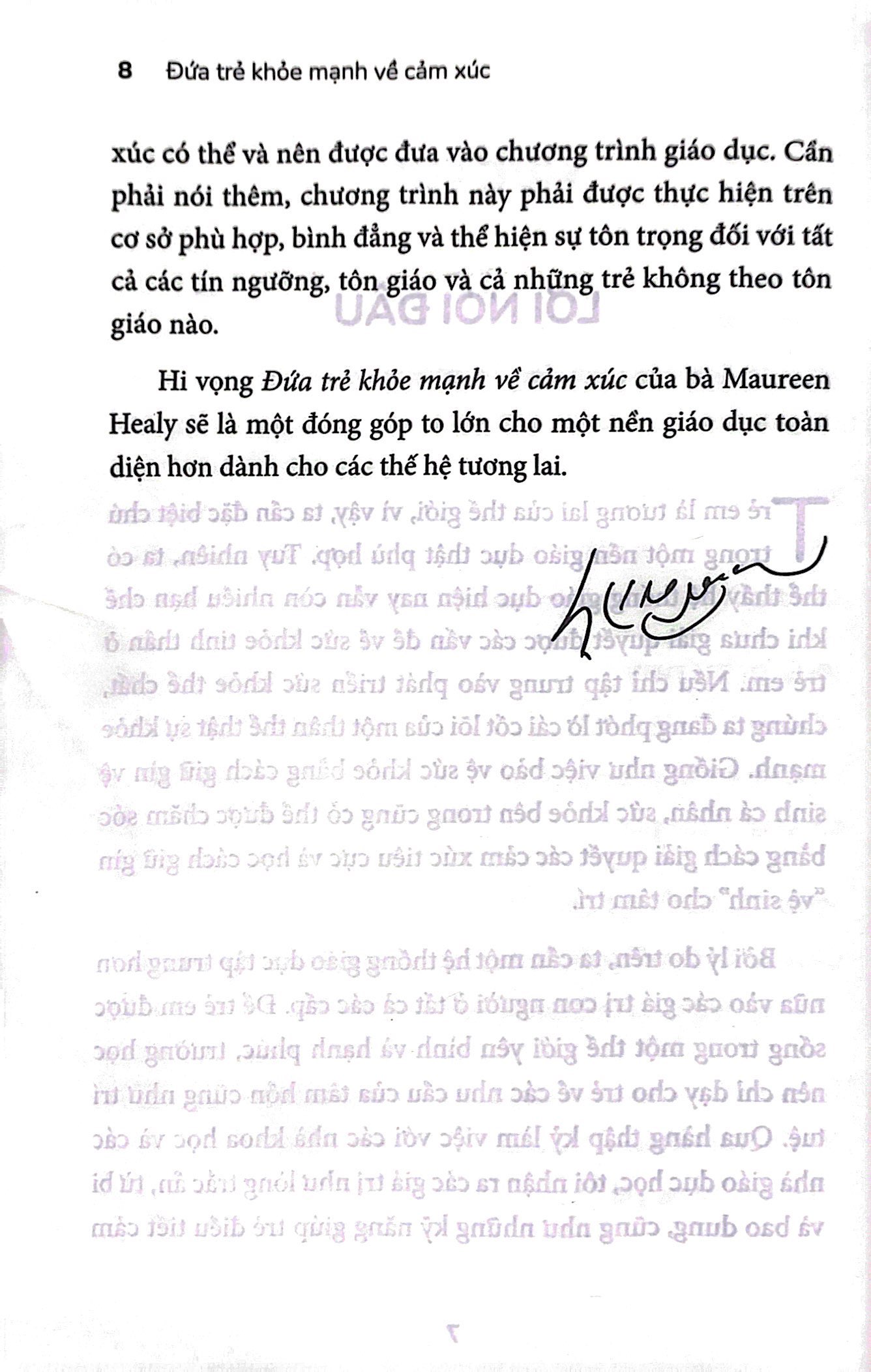 đứa trẻ khỏe mạnh về cảm xúc