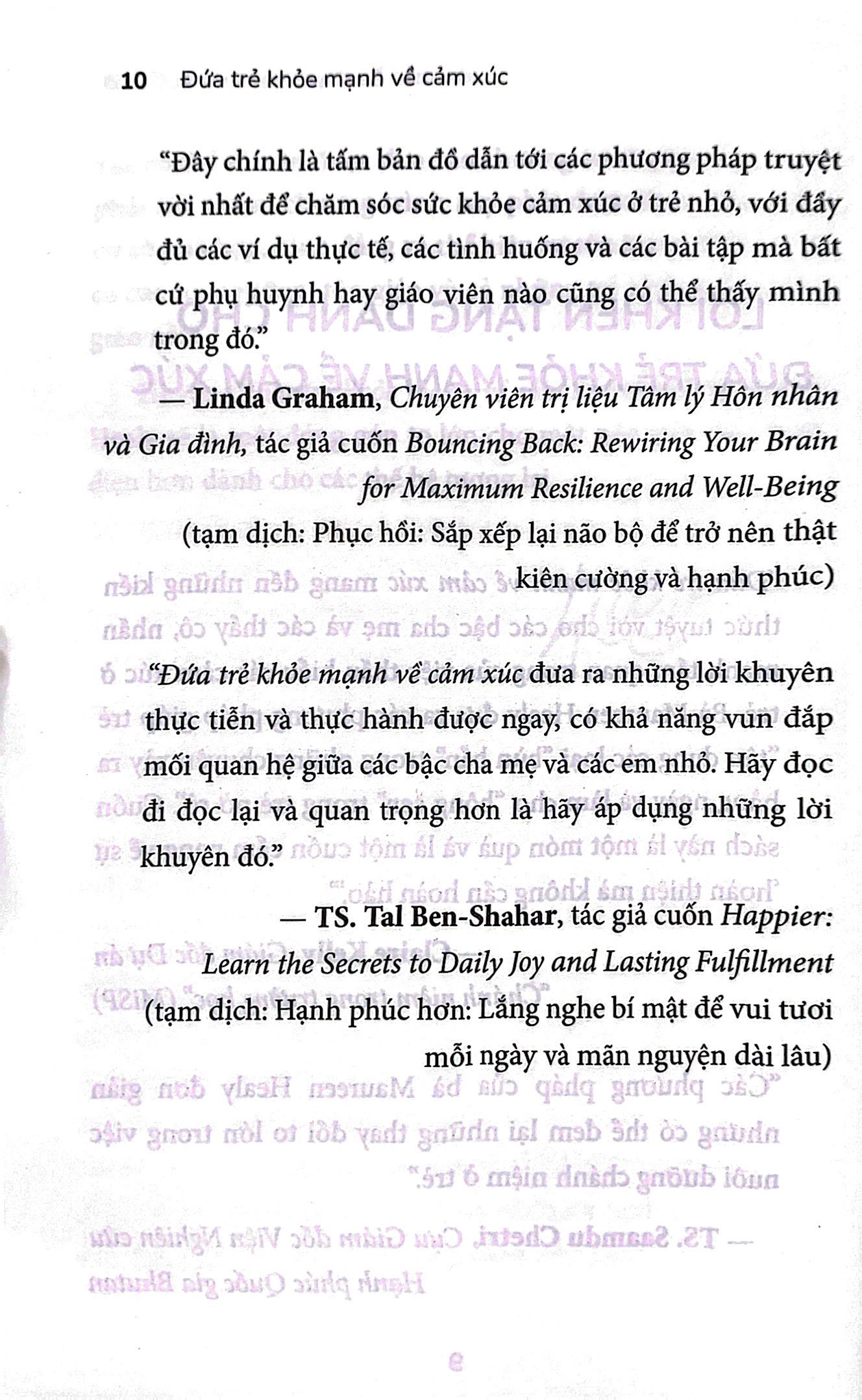 đứa trẻ khỏe mạnh về cảm xúc