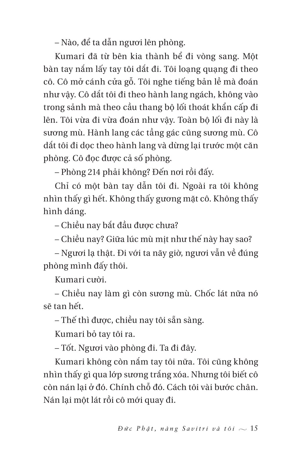 Đức Phật, Nàng Savitri Và Tôi