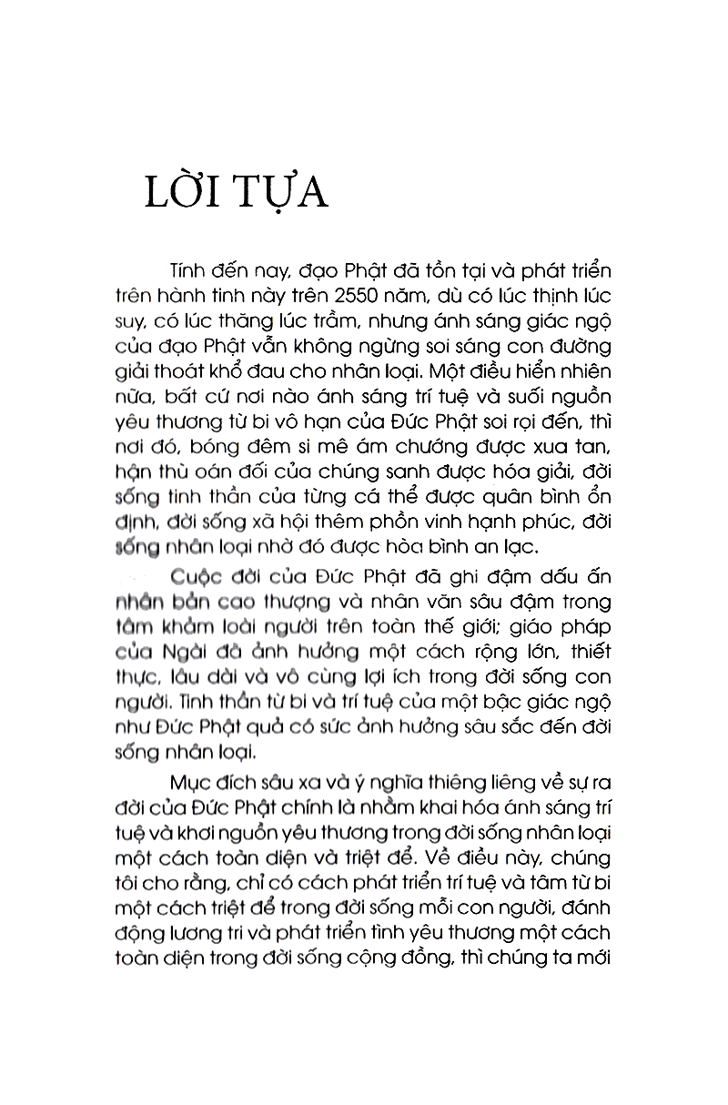 đức phật và con đường tuệ giác