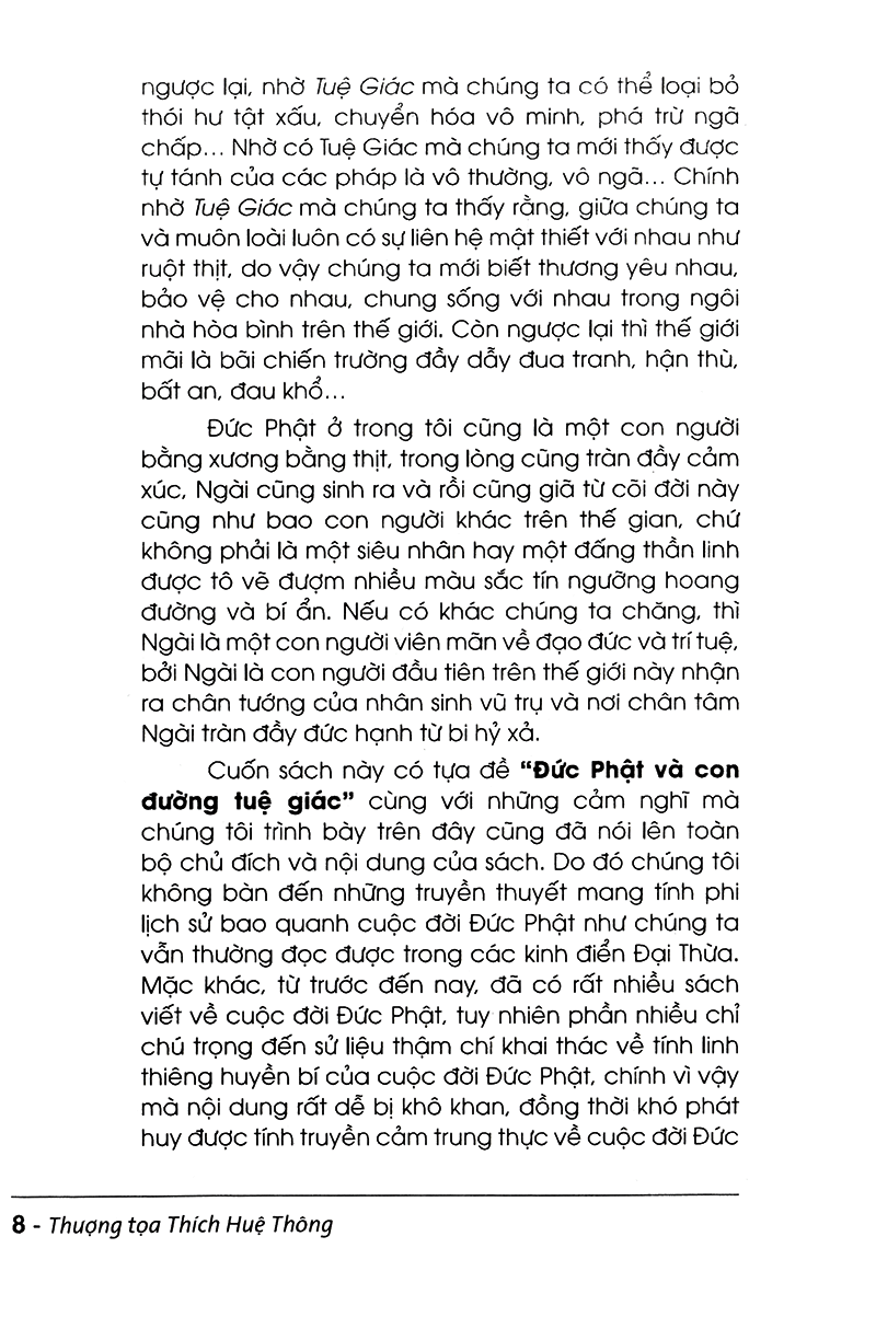 đức phật và con đường tuệ giác