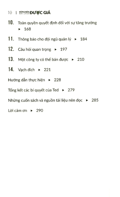 đừng bán khi chưa được giá