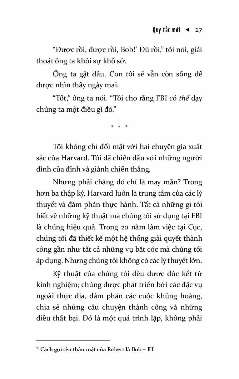 đừng bao giờ chia đôi lợi ích trong mọi cuộc đàm phán