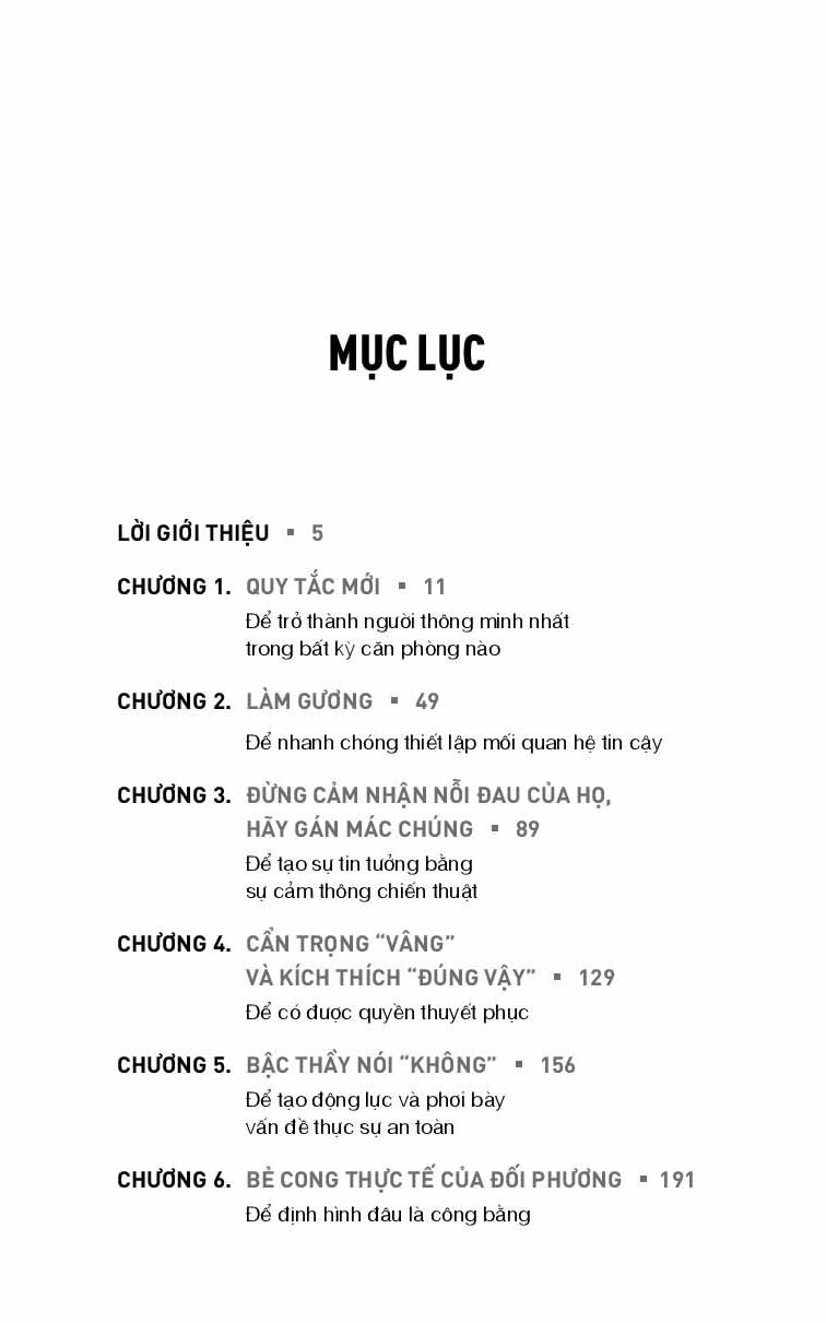 đừng bao giờ chia đôi lợi ích trong mọi cuộc đàm phán