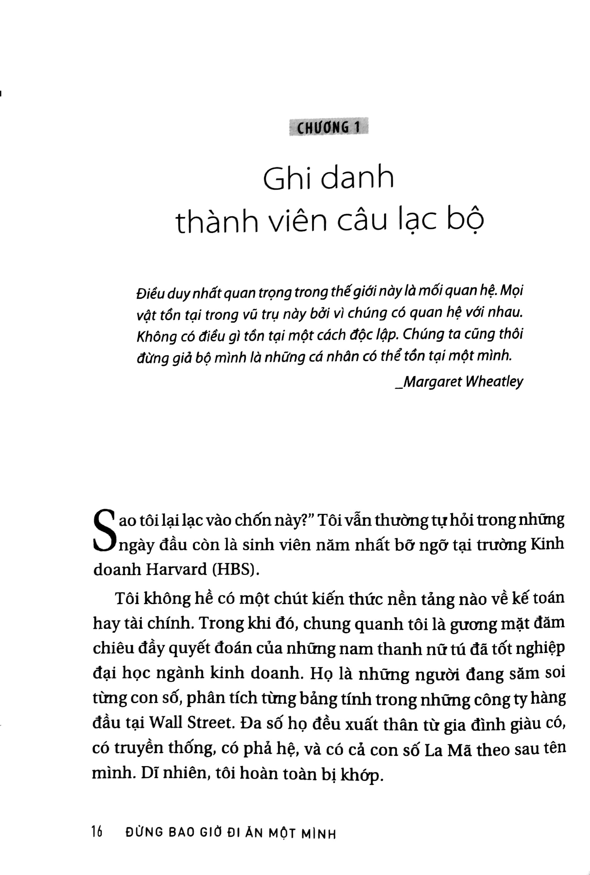 đừng bao giờ đi ăn một mình (tái bản 2022)