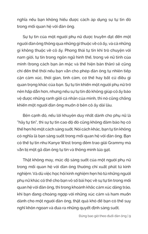 đừng bao giờ theo đuổi đàn ông - 38 tuyệt chiêu làm chủ mối quan hệ với người khác phái