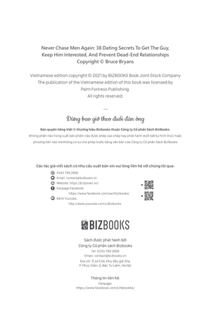 đừng bao giờ theo đuổi đàn ông - 38 tuyệt chiêu làm chủ mối quan hệ với người khác phái