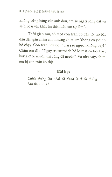 dũng cảm đương đầu phép mầu sẽ đến (tái bản 2023)