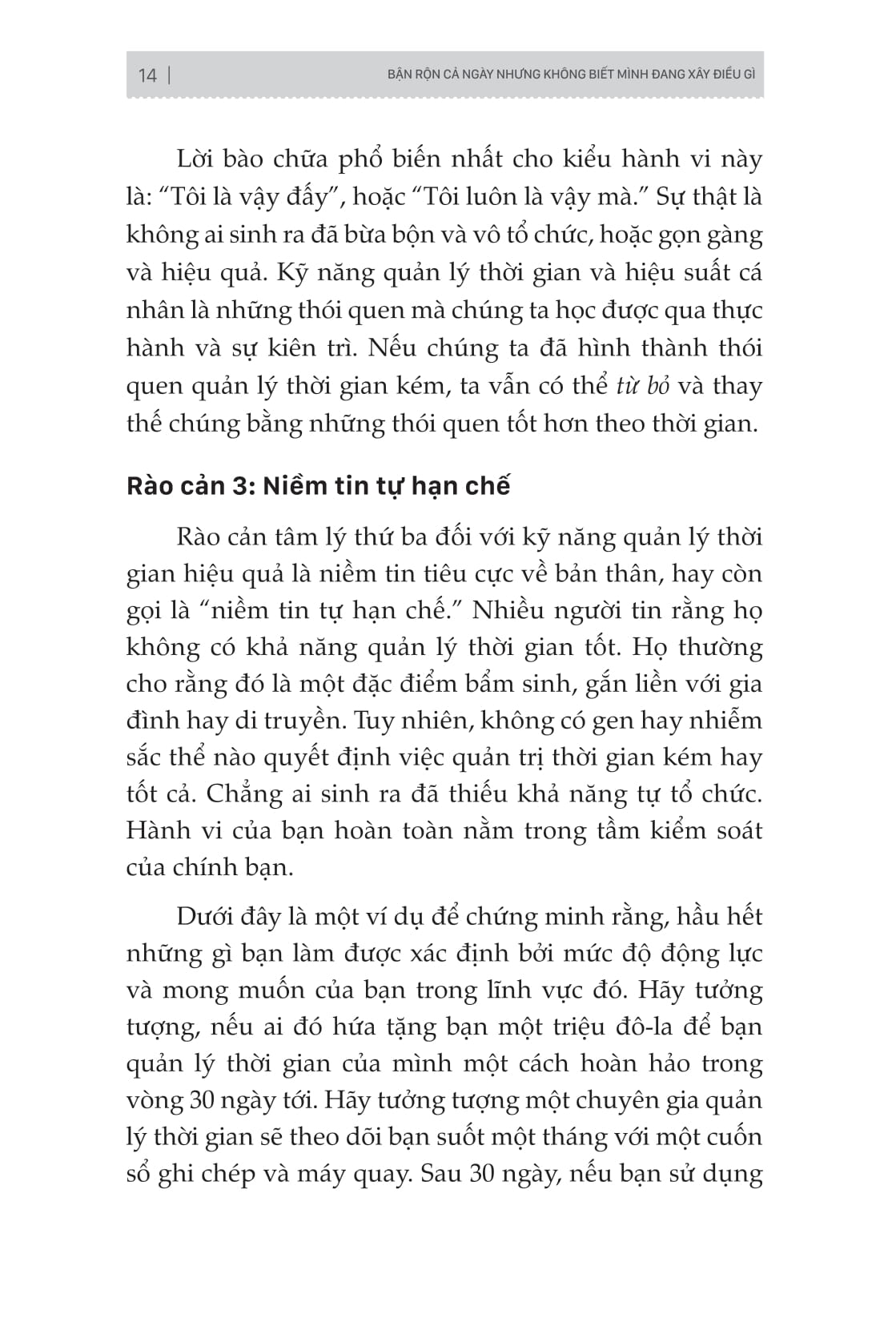 Dung Chay Nua - Dung Thoi Gian Nhu Mot Lanh Dao Cach Nguoi Dieu Hanh Gioi Dung Thoi Gian De Dan Dat-Khong Bi Dan Dat