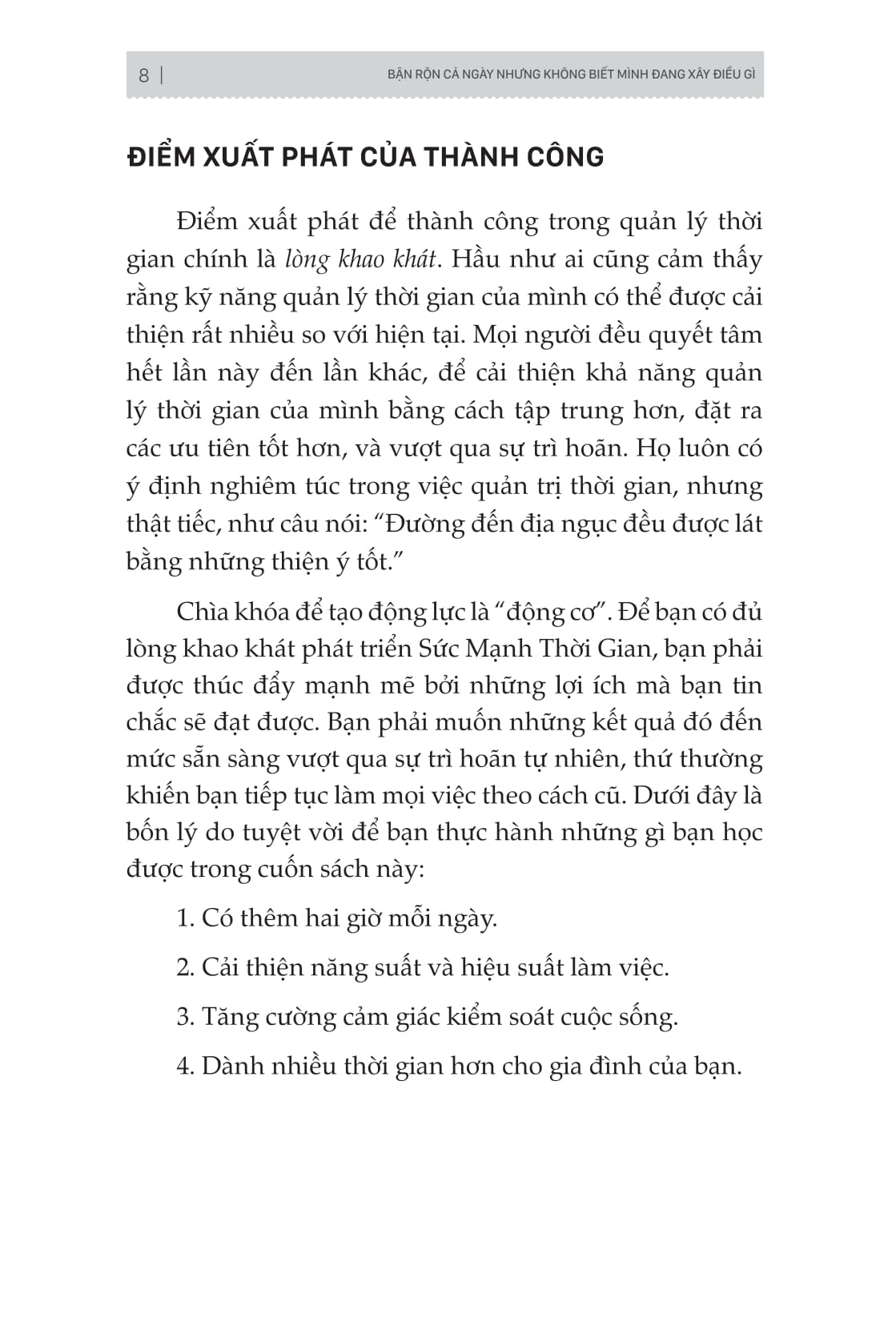 Dung Chay Nua - Dung Thoi Gian Nhu Mot Lanh Dao Cach Nguoi Dieu Hanh Gioi Dung Thoi Gian De Dan Dat-Khong Bi Dan Dat