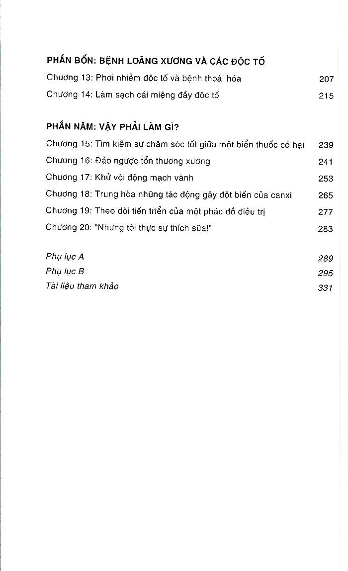 đừng chết bởi canxi (tái bản 2023)