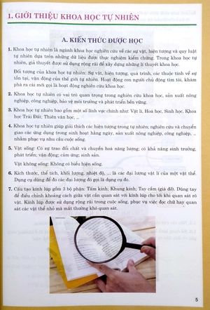 dùng chung cho các bộ sgk hiện hành - khám phá khoa học tự nhiên lớp 6