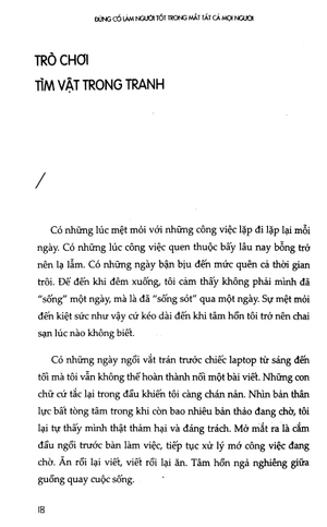 đừng cố làm người tốt trong mắt tất cả mọi người (tái bản)
