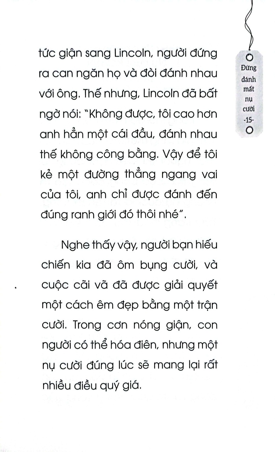 đừng đánh mất nụ cười