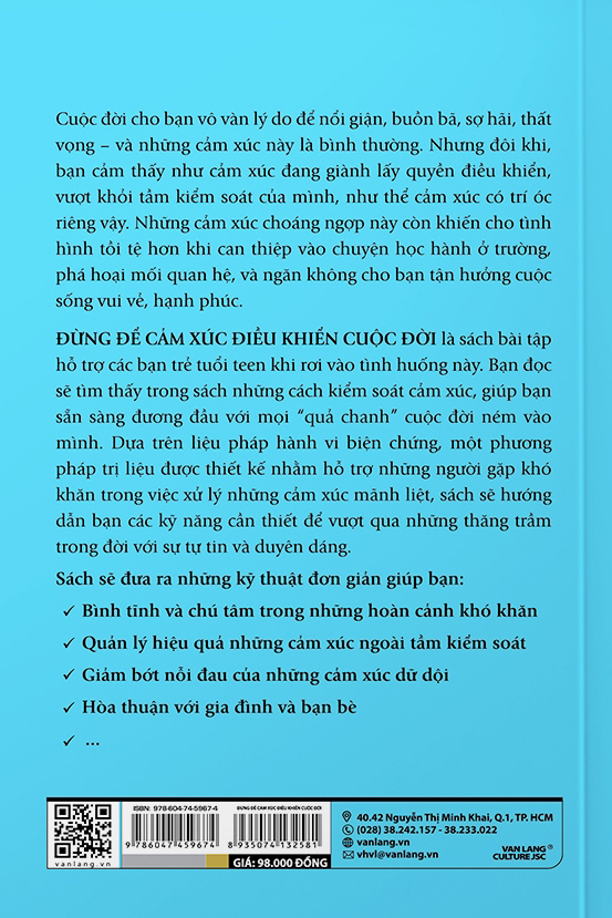 đừng để cảm xúc điều khiển cuộc đời - don't let your emotions run your life for teens