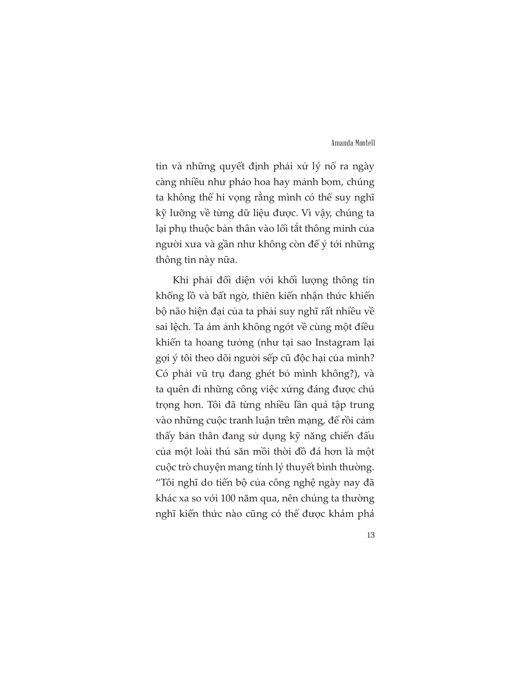 đừng để suy nghĩ thôi miên cảm xúc