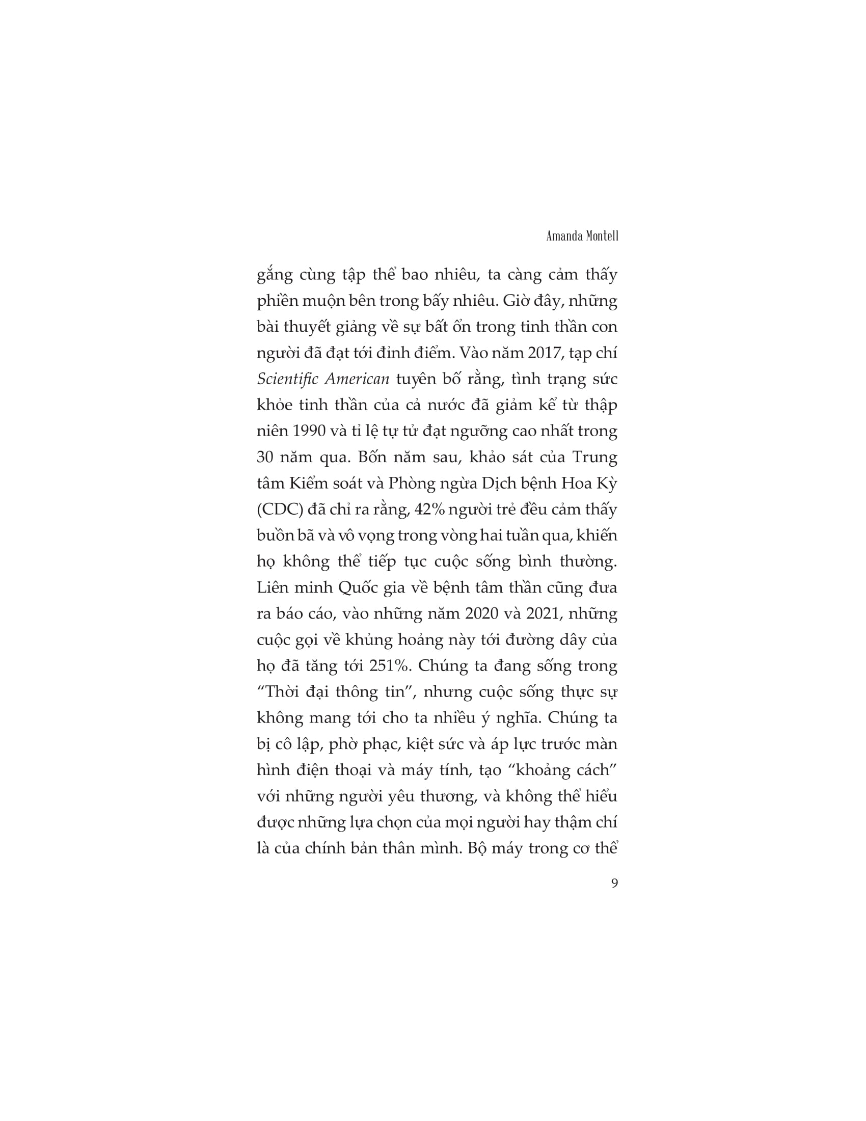 đừng để suy nghĩ thôi miên cảm xúc