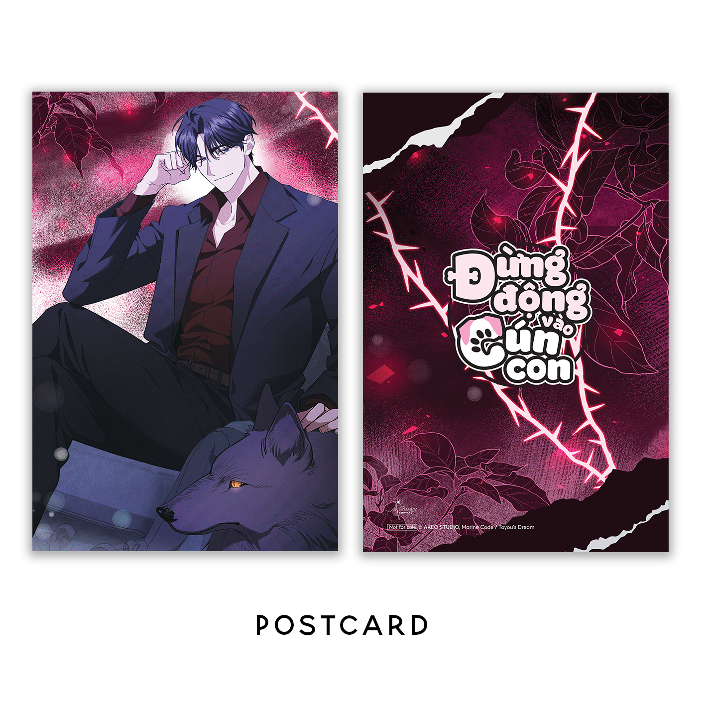 Đừng Động Vào Cún Con - Tập 1 - Bản Đặc Biệt - Tặng Kèm 1 Postcard + 2 Card Bo Góc + Standee Cún Con Lắc Lư Acrylic + Bao Đựng Card PVC