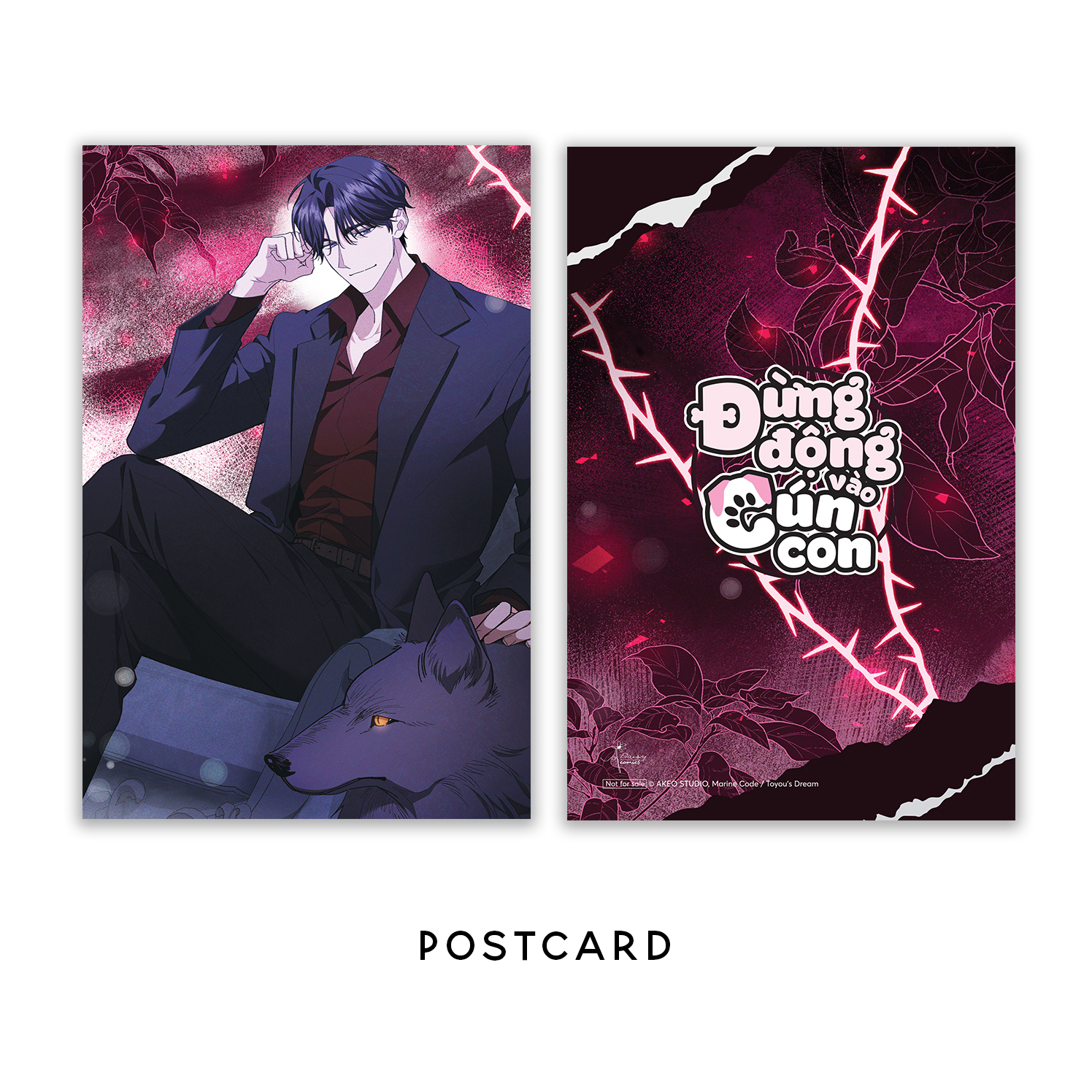 Đừng Động Vào Cún Con - Tập 1 - Tặng Kèm Postcard