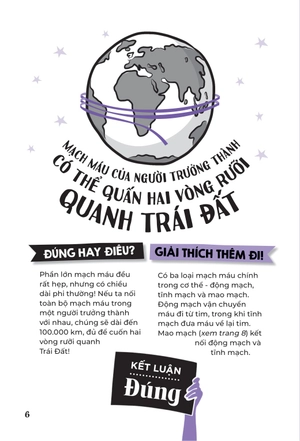 đúng hay điêu - sự thật về cơ thể người