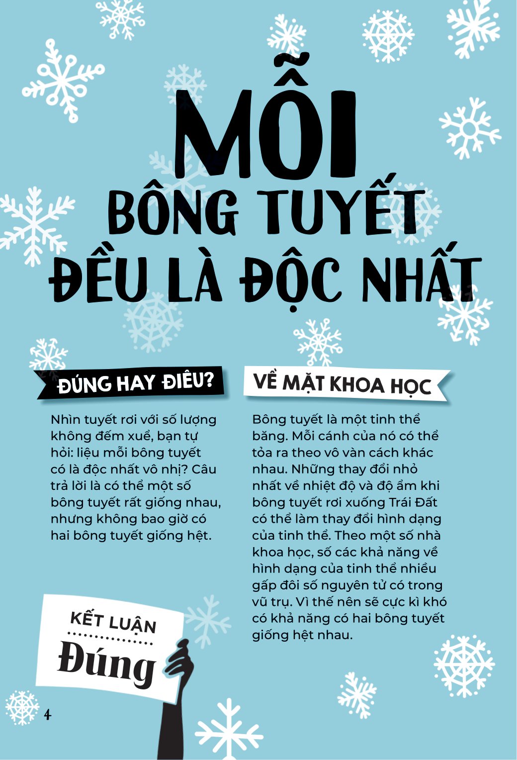 đúng hay điêu - sự thật về khoa học