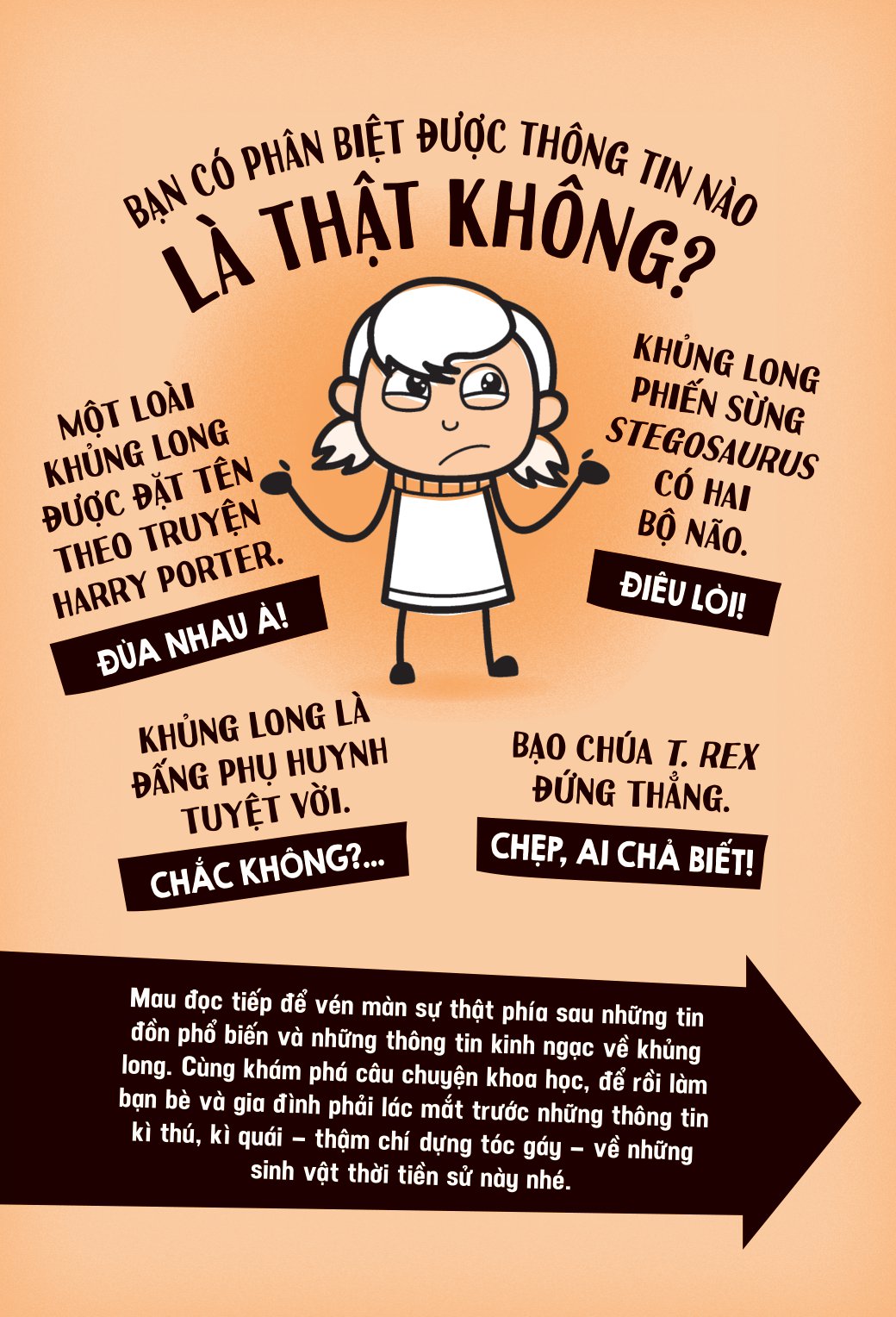đúng hay điêu - sự thật về khủng long