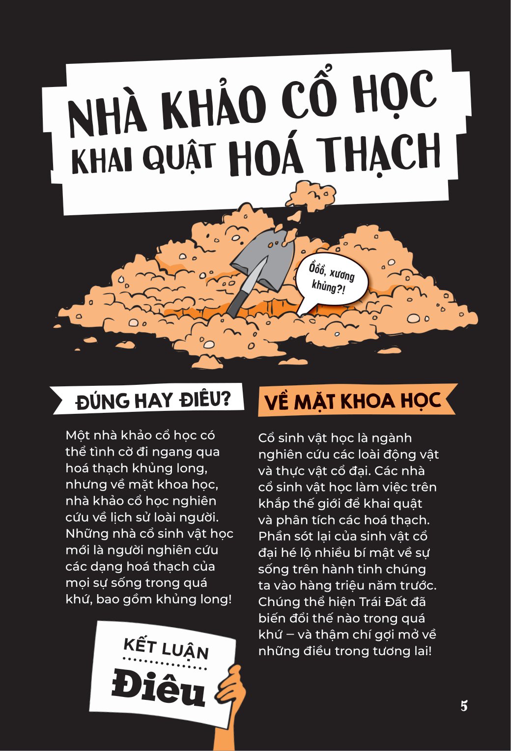 đúng hay điêu - sự thật về khủng long
