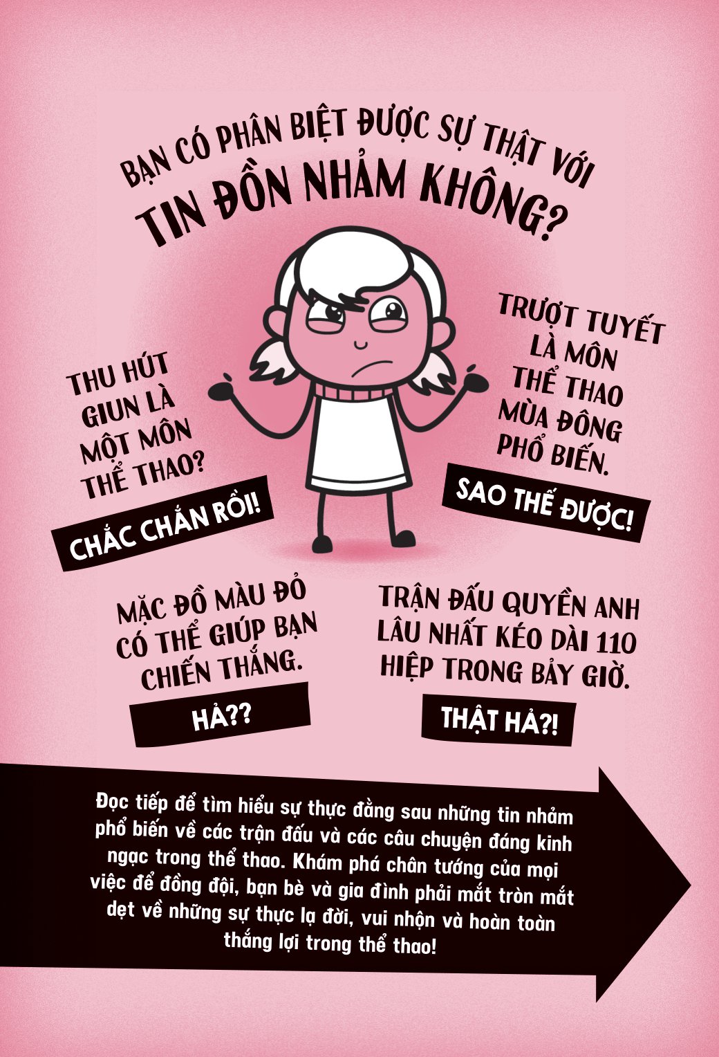 đúng hay điêu - sự thật về thể thao