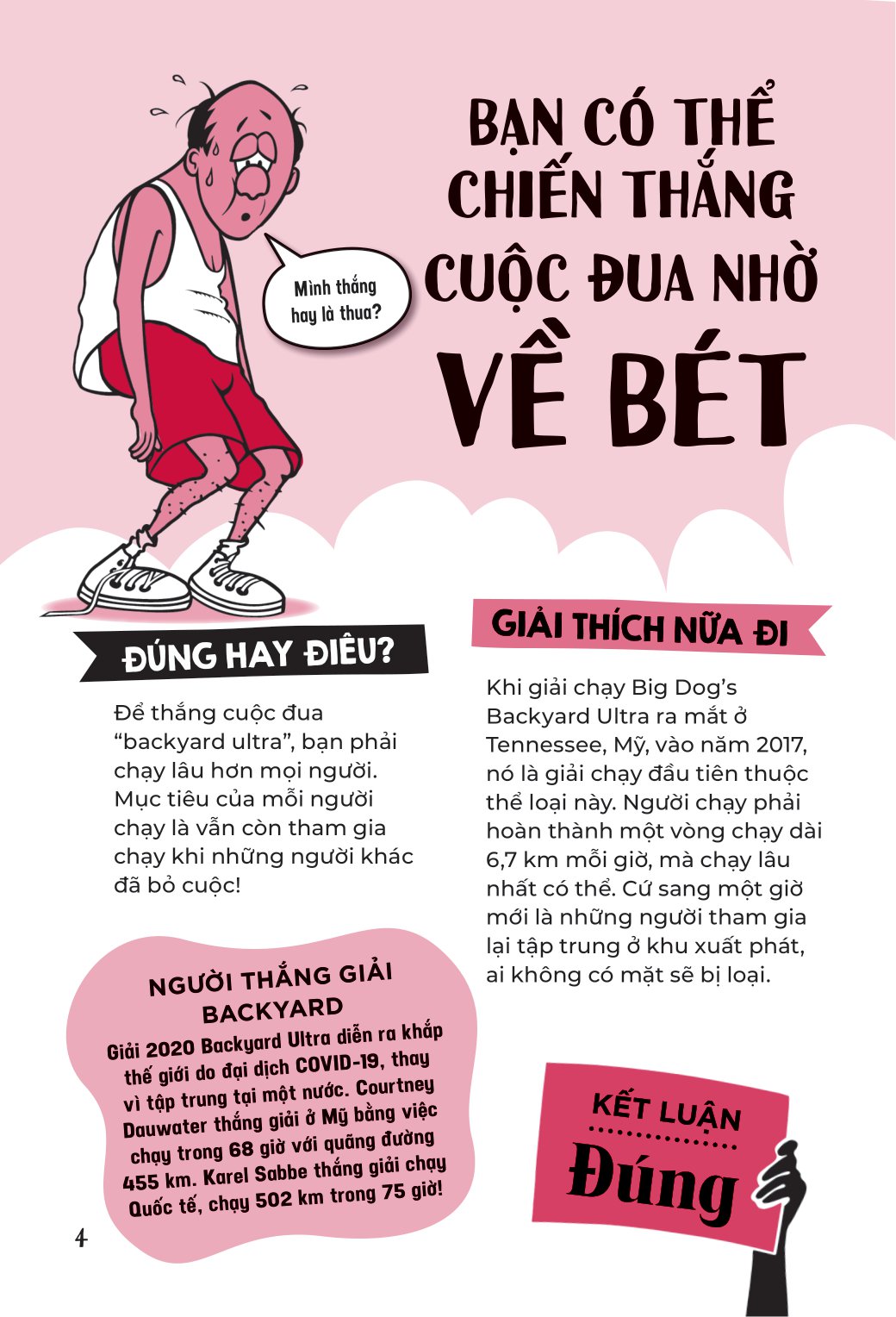 đúng hay điêu - sự thật về thể thao