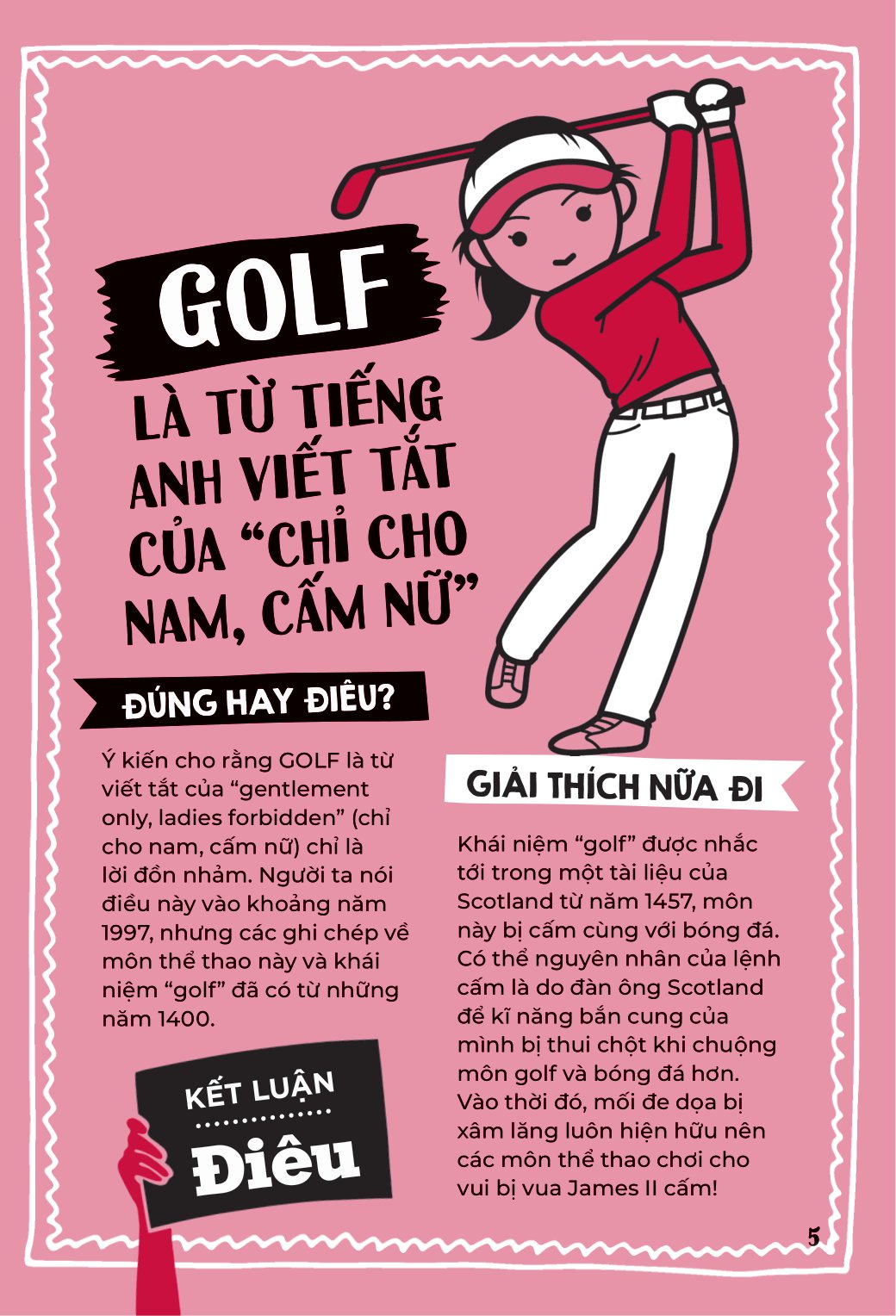 đúng hay điêu - sự thật về thể thao