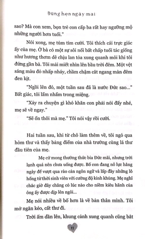 đừng hẹn ngày mai