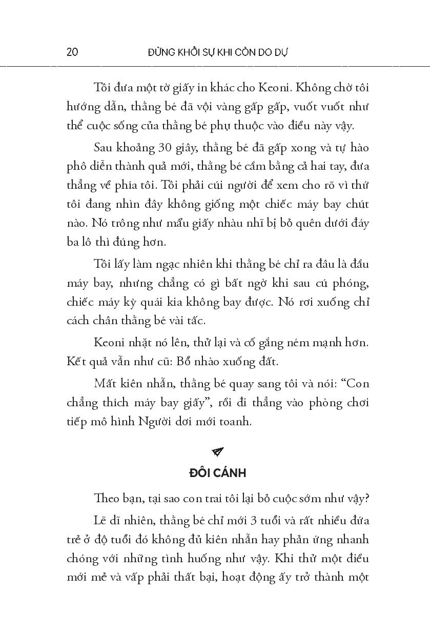 Đừng Khởi Sự Khi Còn Do Dự