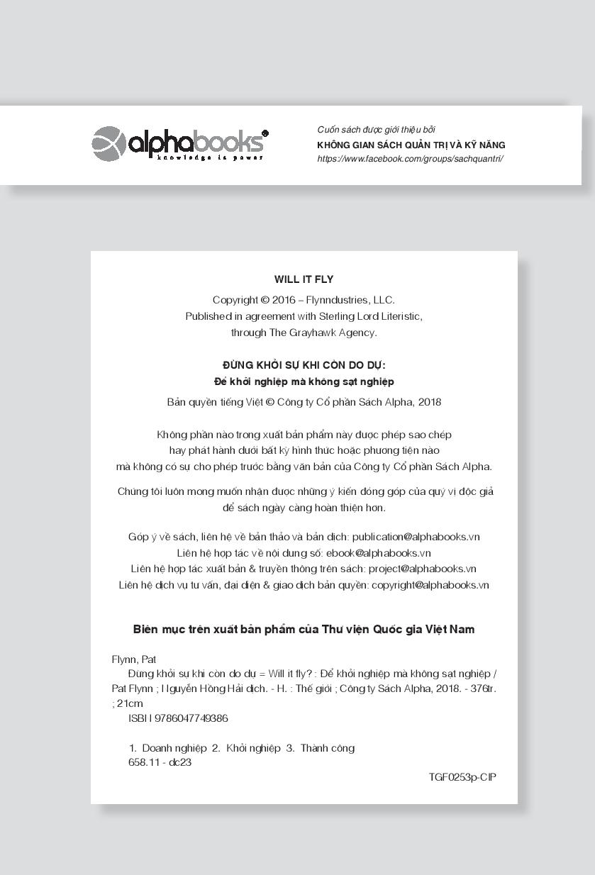 Đừng Khởi Sự Khi Còn Do Dự