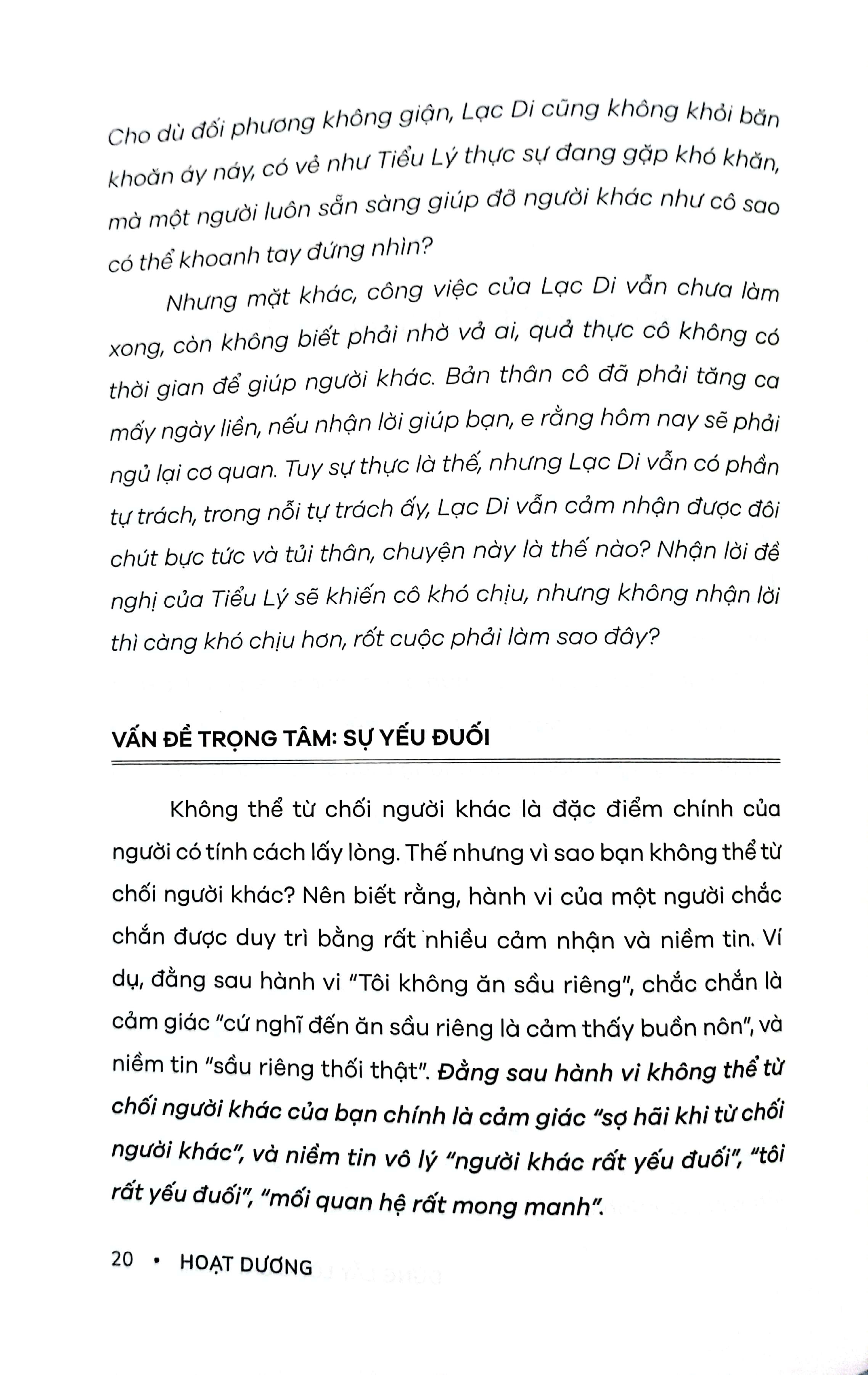 đừng lấy lòng bắt kỳ ai