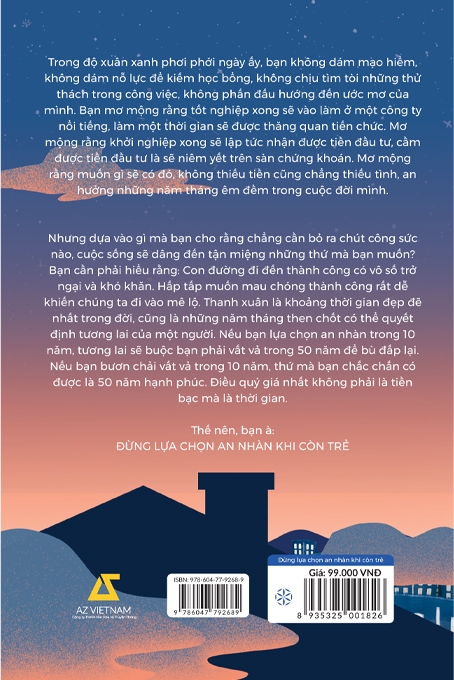 đừng lựa chọn an nhàn khi còn trẻ (tái bản 2021)