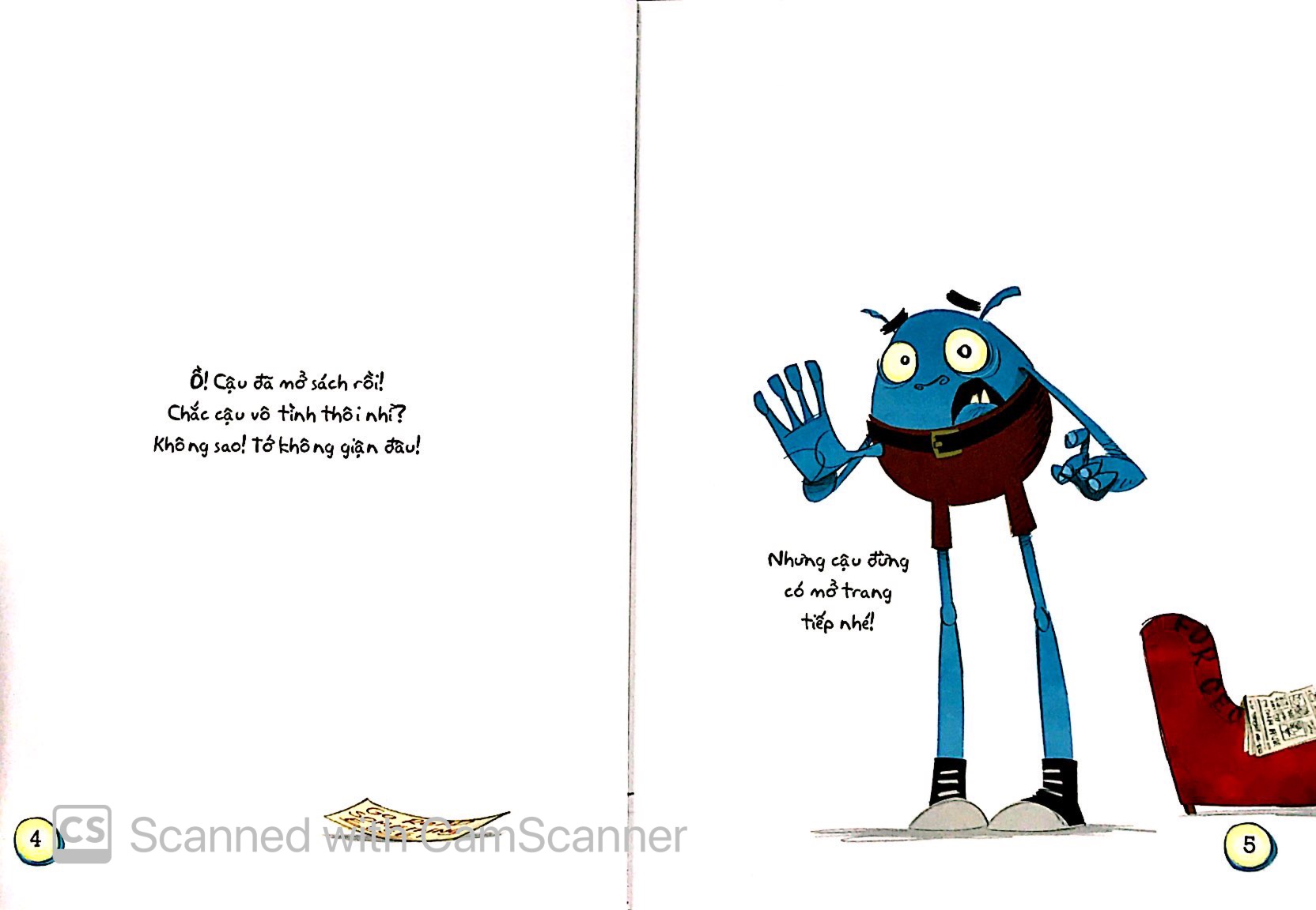 đừng mở cuốn sách này ra