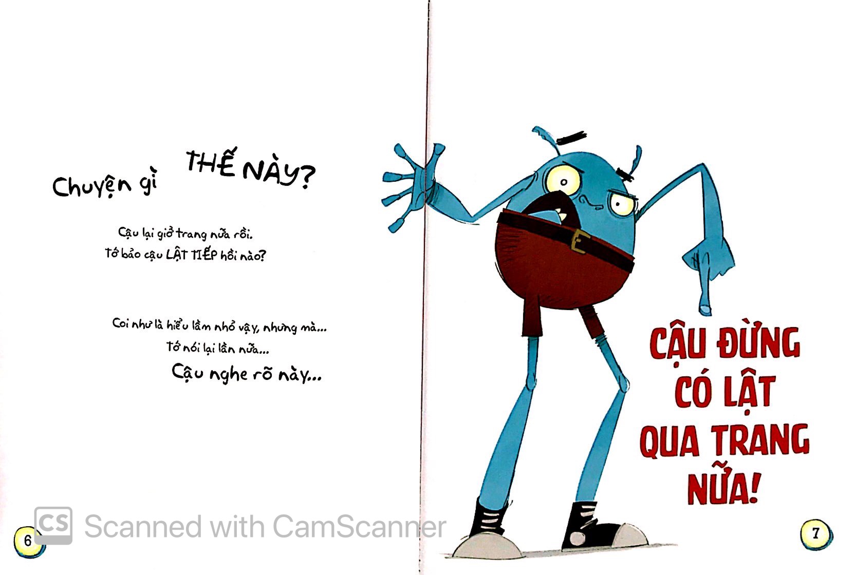 đừng mở cuốn sách này ra