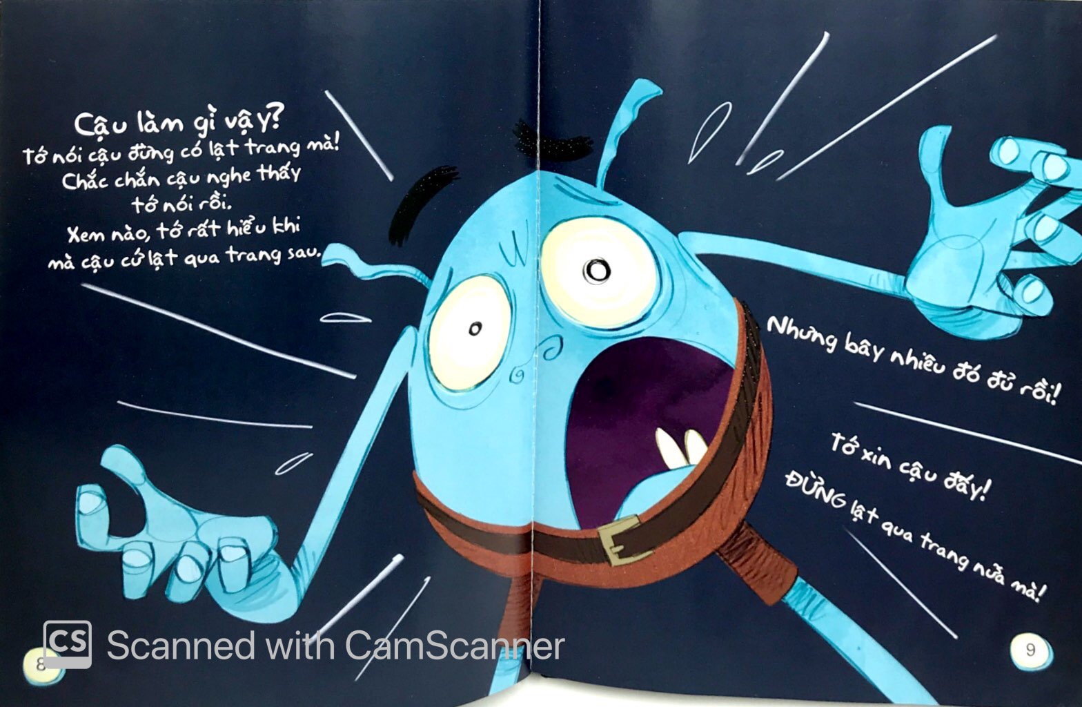 đừng mở cuốn sách này ra