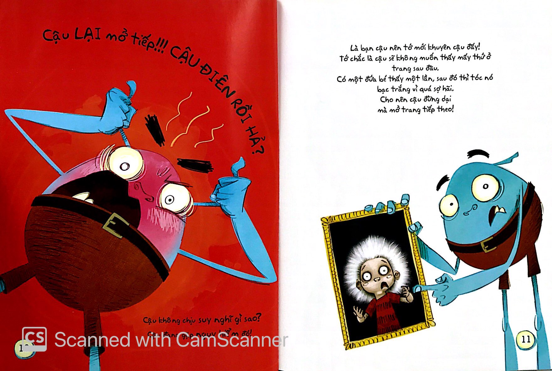 đừng mở cuốn sách này ra