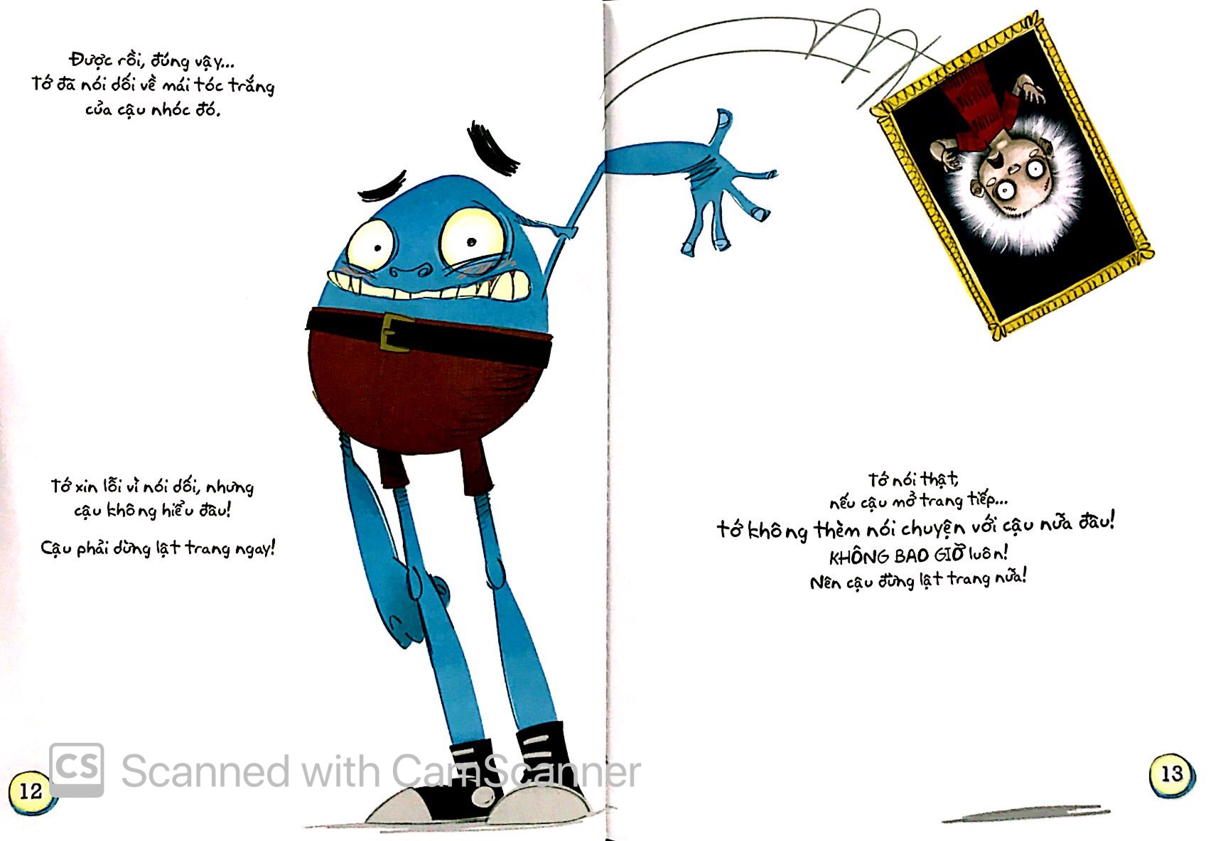 đừng mở cuốn sách này ra