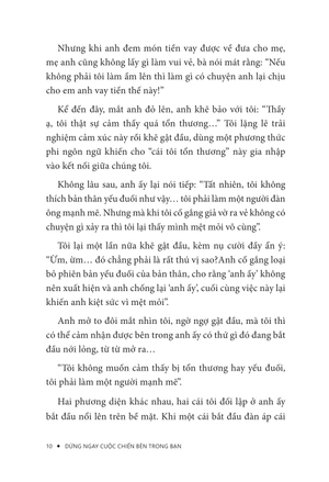 dừng ngay cuộc chiến bên trong bạn